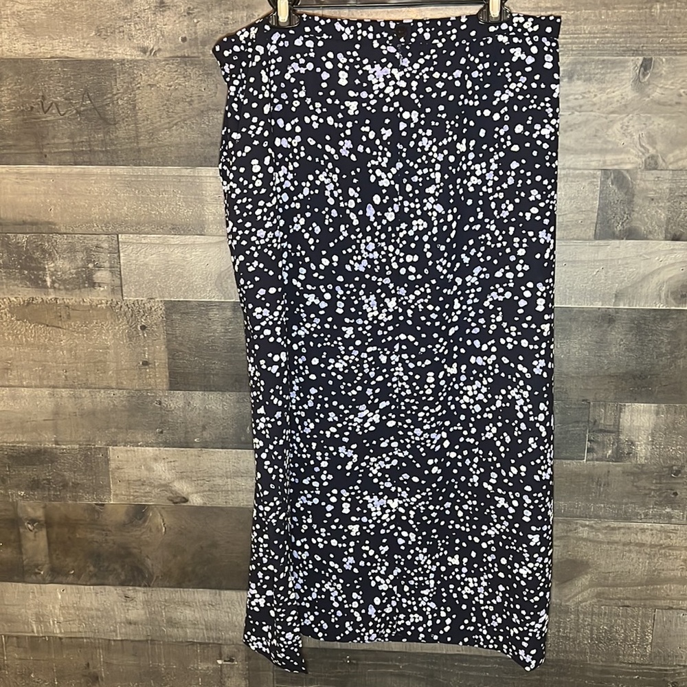 Pretty Pendleton Black With Violet And White Flow… - image 3